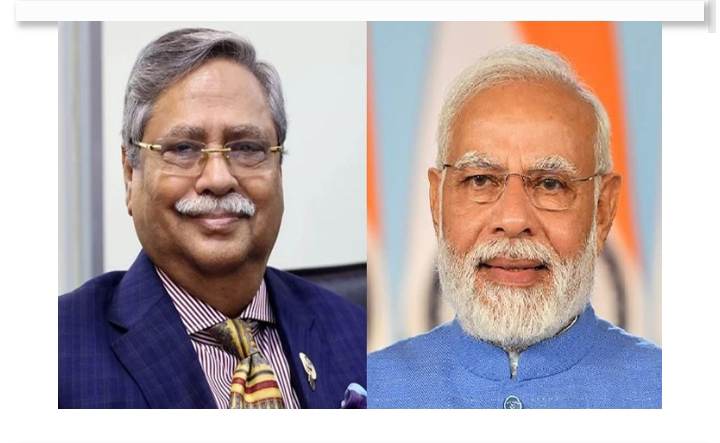 নবনির্বাচিত প্রেসিডেন্ট সাহাবুদ্দিনকে অভিনন্দন মোদির