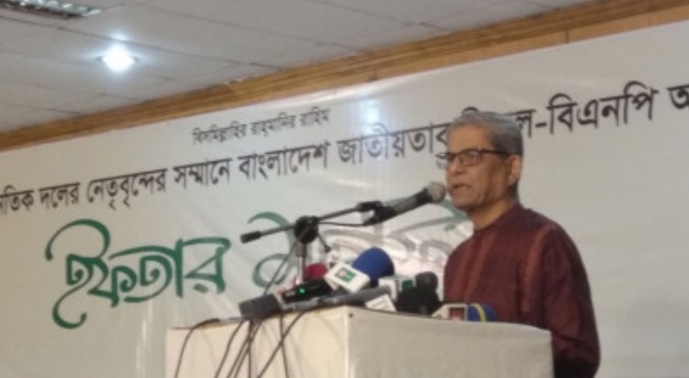 ইভিএম-ব্যালটে আগ্রহ নেই, সংকট নির্বাচনকালীন সরকার: ফখরুল