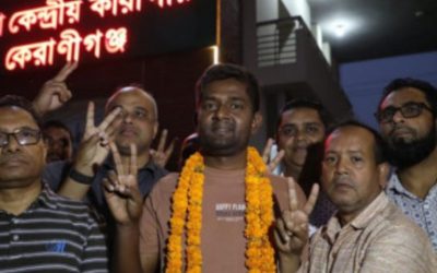 কারামুক্ত হলেন সাংবাদিক শামসুজ্জামান