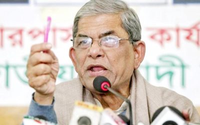 বঙ্গবাজারে অগ্নিকাণ্ডের দায় সরকারের: ফখরুল