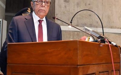 গণতন্ত্র বিপন্নকারী অশুভ শক্তির বিরুদ্ধে ঐক্যবদ্ধভাবে রুখে দাঁড়ানোর আহ্বান রাষ্ট্রপতির