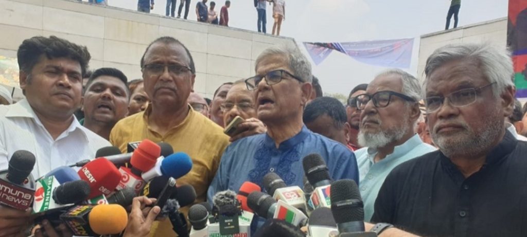 নেতাকর্মীদের কারাগারে পাঠিয়ে আন্দোলন দমন করতে চায় সরকার: ফখরুল