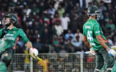 শ্বাসরুদ্ধকর ম্যাচে টাইগারদের দারুণ জয়