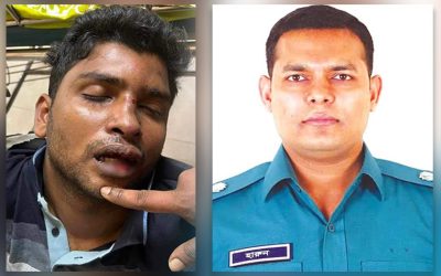 কেন্দ্রীয় ছাত্রলীগের দুই নেতাকে পেটালেন এডিসি হারুন