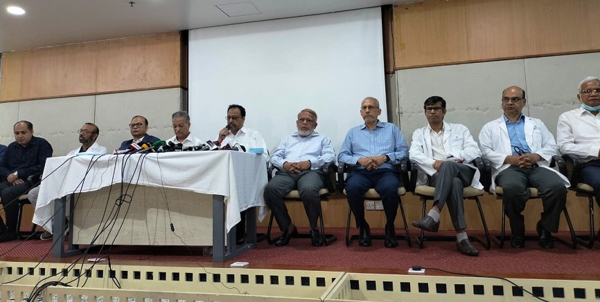 যে কোনো সময় মারা যেতে পারেন খালেদা জিয়া : চিকিৎসক