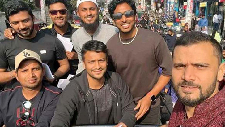 সাকিবের প্রচারে মাশরাফিসহ একঝাঁক ক্রিকেট তারকা