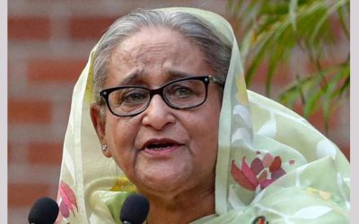 ছাত্র-জনতার গণ-আন্দোলনে হাসিনার পতন