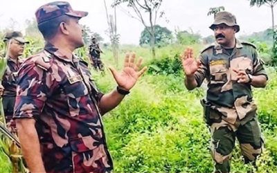 বিএসএফ বন্দুক দেখিয়ে নারী-শিশুদের বাংলাদেশে ঢোকাচ্ছে