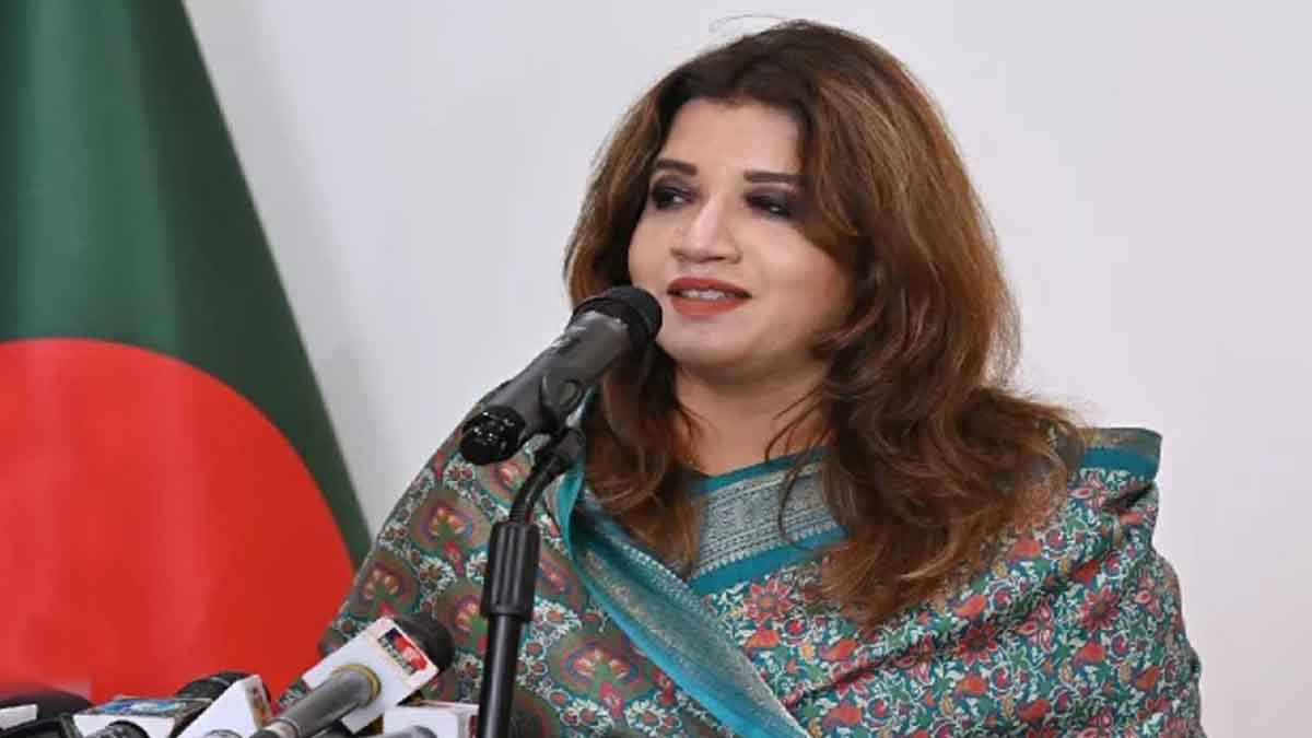 বিএনপি সবসময় গণমাধ্যমের স্বাধীনতায় বিশ্বাসী : শামা ওবায়েদ