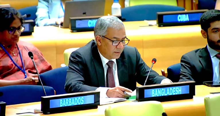 দ্রুত প্রত্যাবাসন রোহিঙ্গা সংকটের একমাত্র সমাধান : জাতিসংঘে বাংলাদেশ